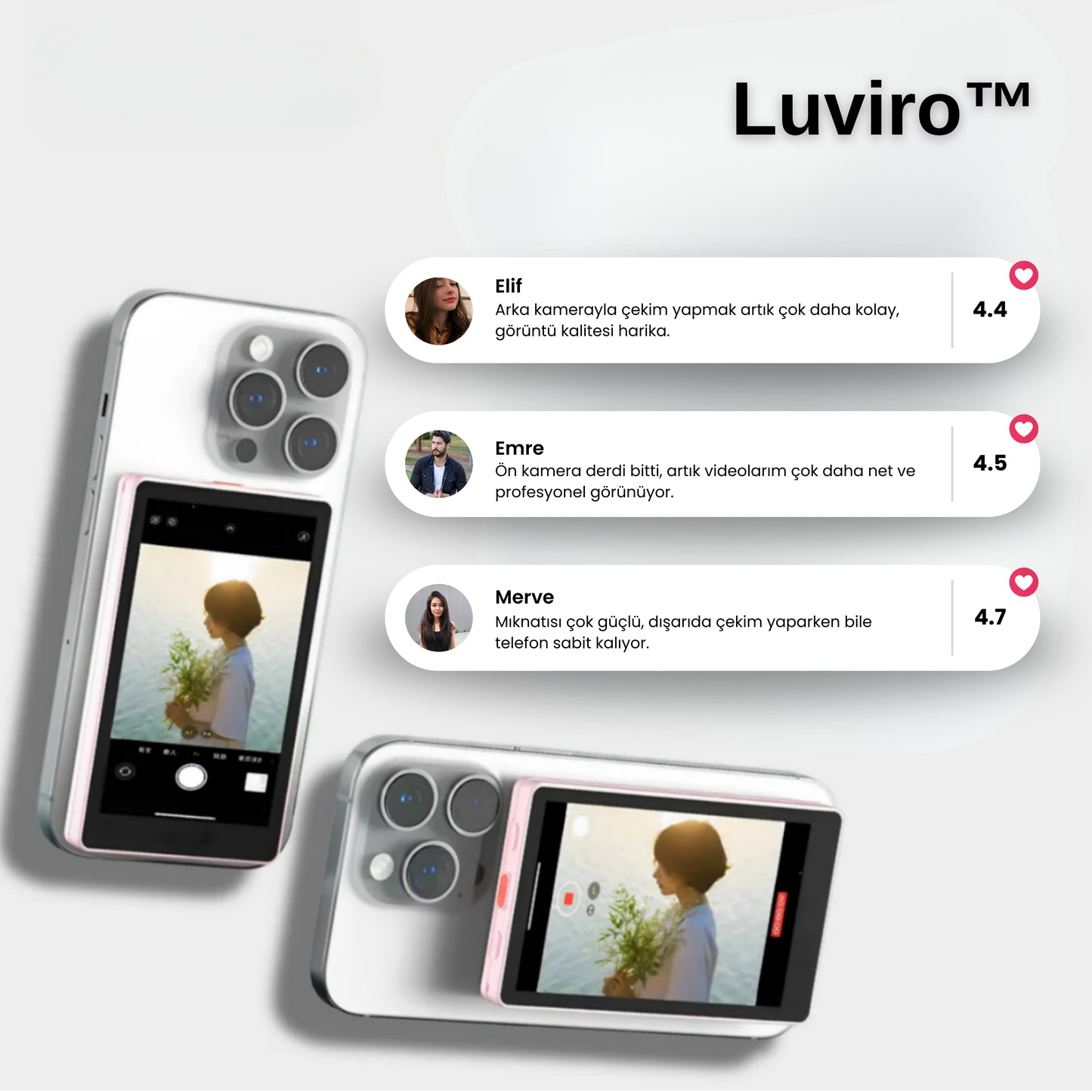 Luviro Megsafe Ekran