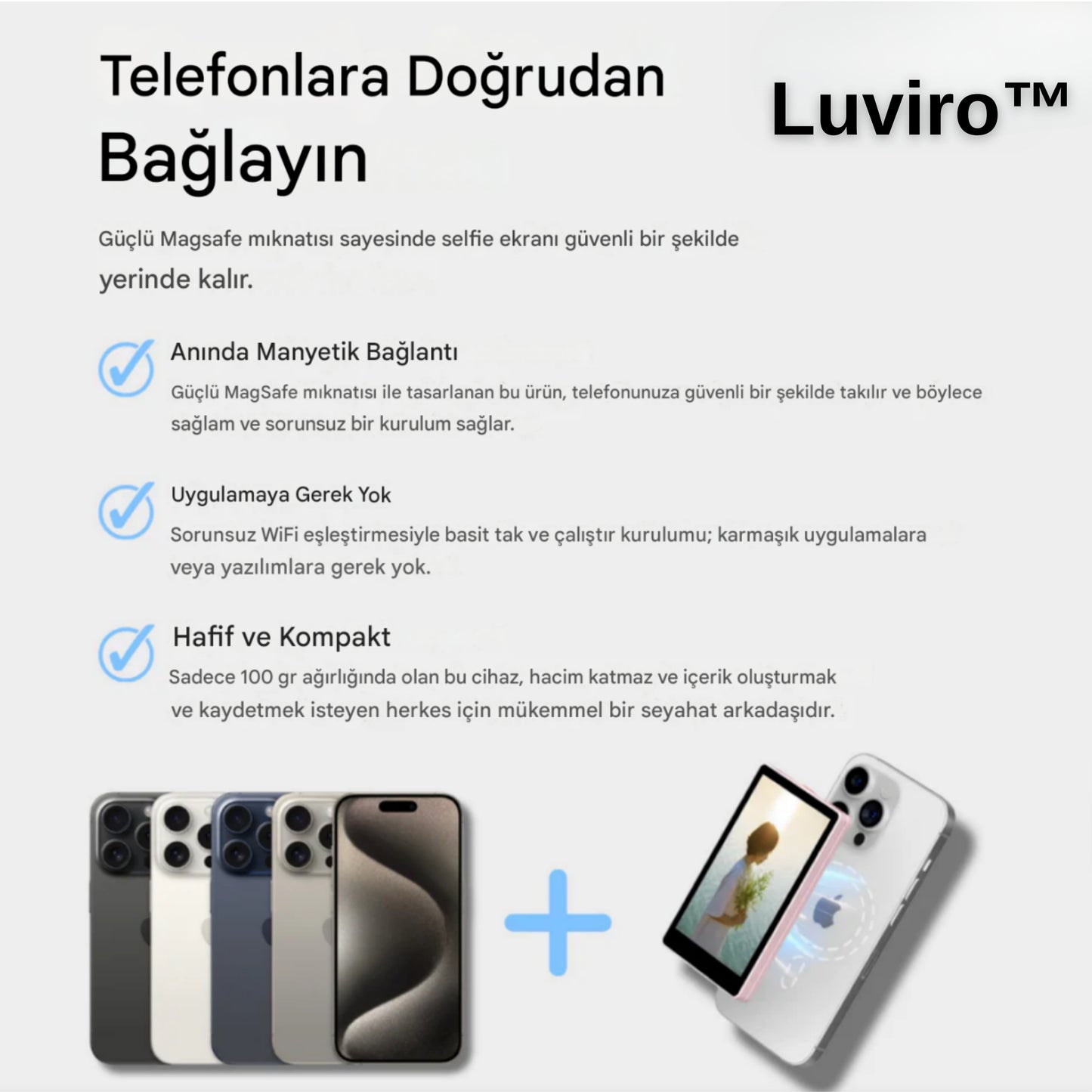 Luviro Megsafe Ekran